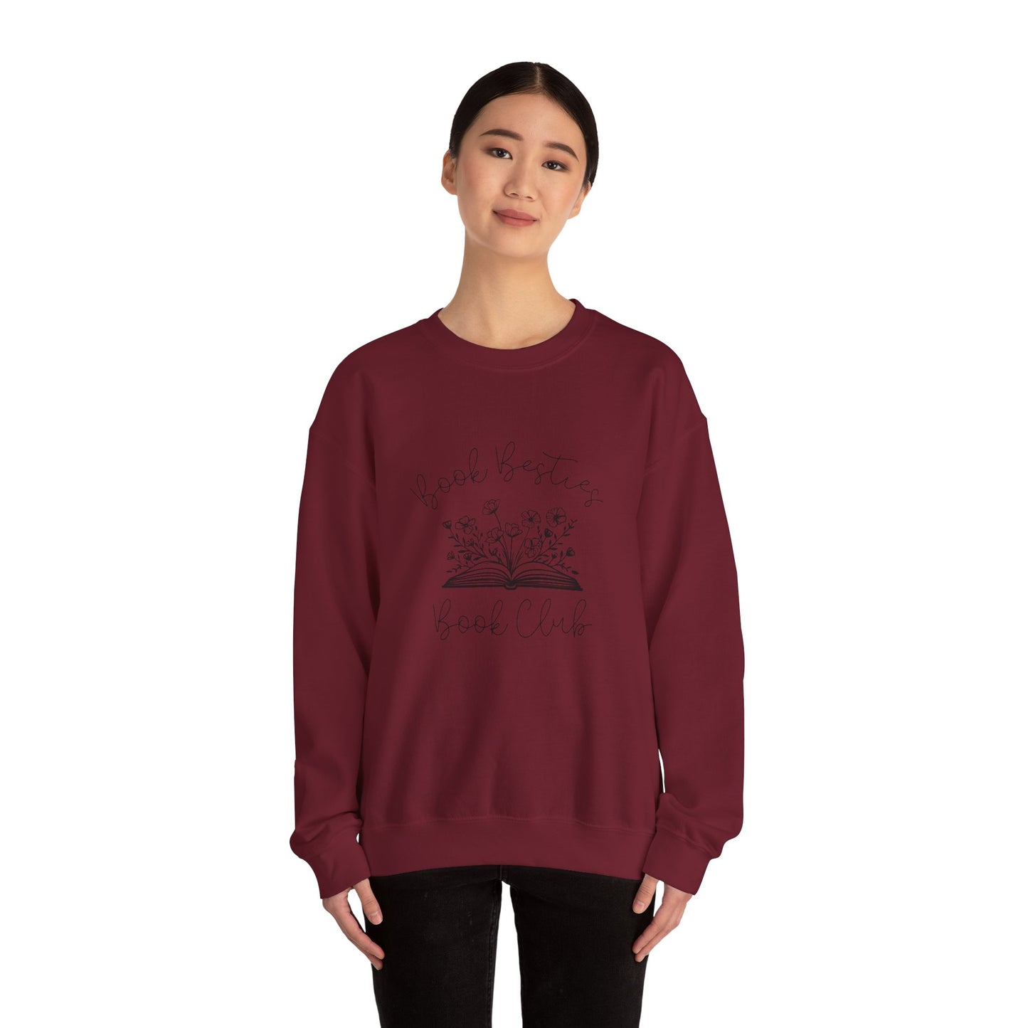 Book Besties Book Club Crewneck Sweatshirt S-5XL