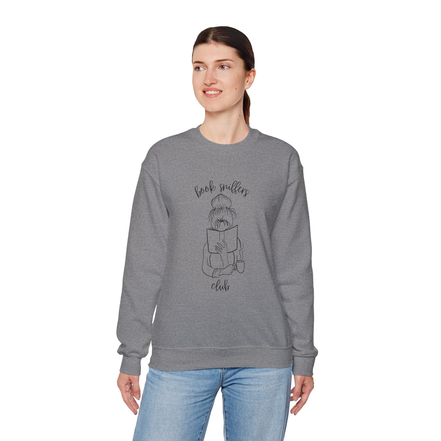 Book Sniffers Club Unisex Heavy Blend™ Crewneck Sweatshirt