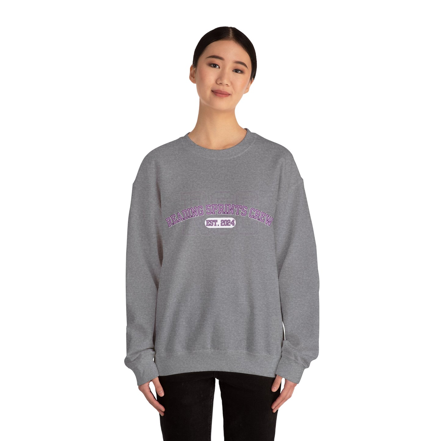 Reading Sprints Crew Crewneck Sweatshirt S-5XL