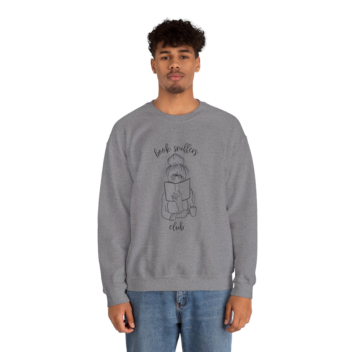 Book Sniffers Club Unisex Heavy Blend™ Crewneck Sweatshirt