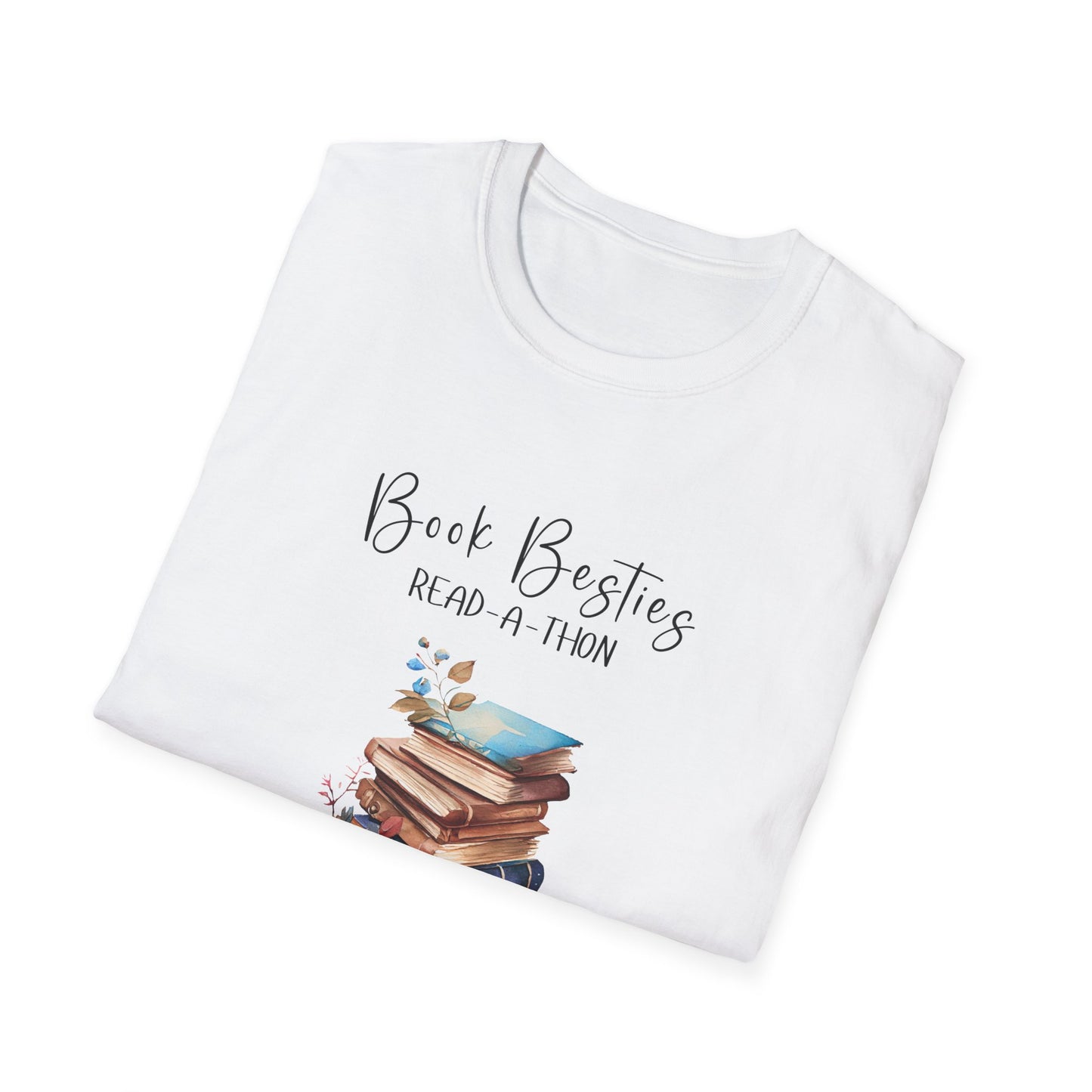 Book Besties Read-A-Thon Softstyle T-Shirt XS-5XL
