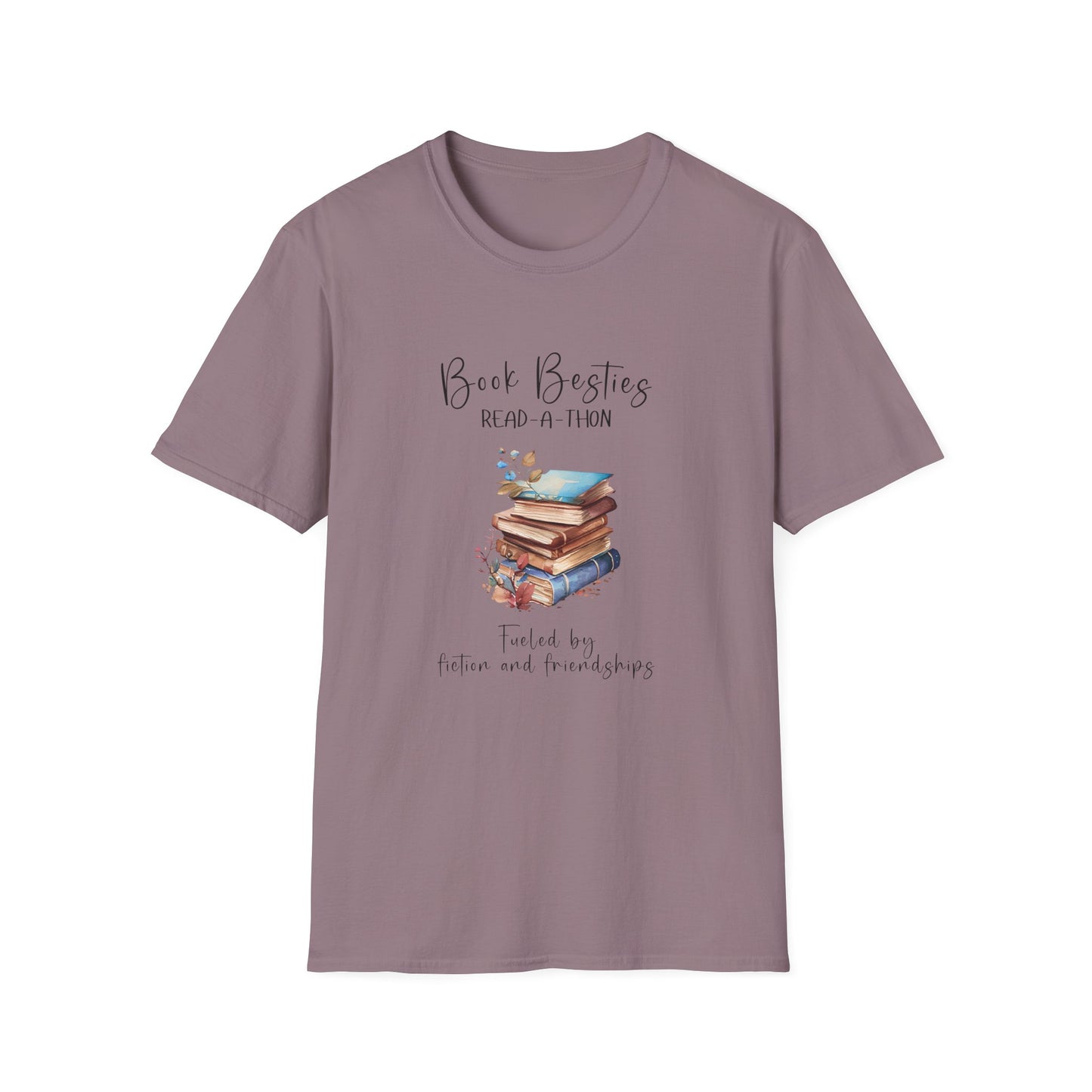Book Besties Read-A-Thon Softstyle T-Shirt XS-5XL