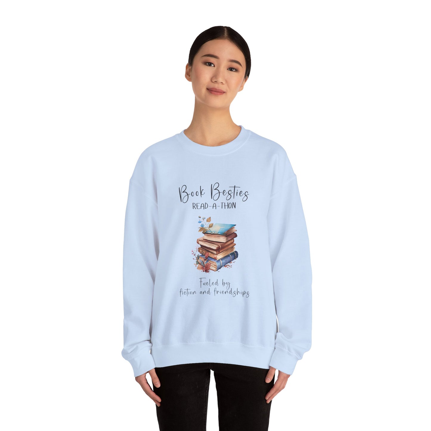Book Besties Read-A-Thon Crewneck Sweatshirt S-5XL