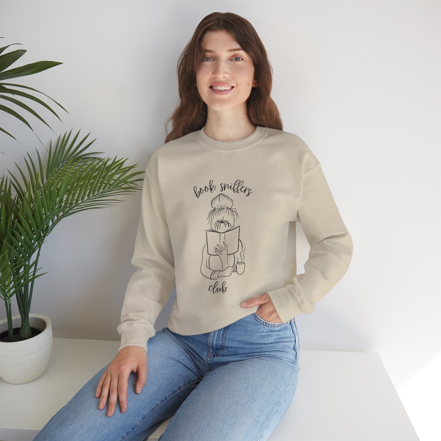 Book Sniffers Club Unisex Heavy Blend™ Crewneck Sweatshirt