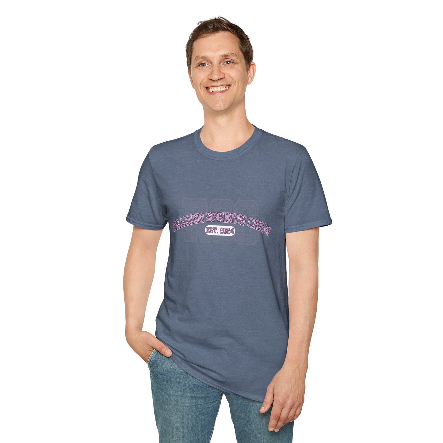 Reading Sprints Crew Softstyle T-Shirt XS-5XL