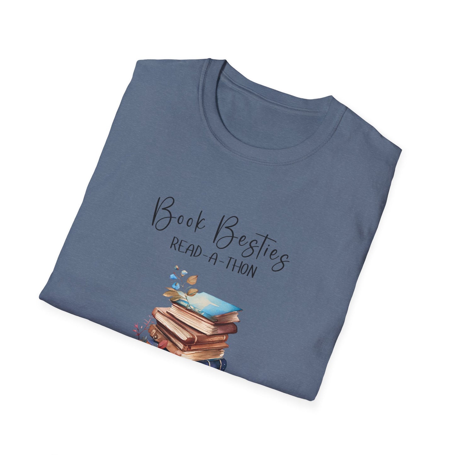Book Besties Read-A-Thon Softstyle T-Shirt XS-5XL