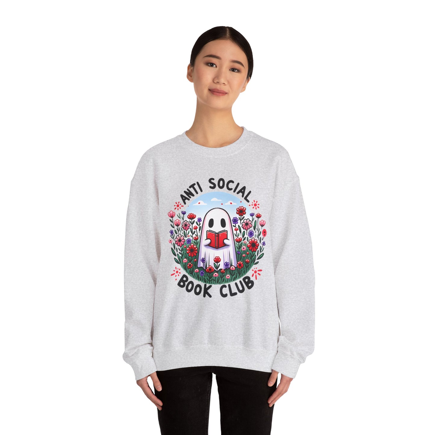 Anti-Social Book Club Crewneck Sweatshirt S-5XL