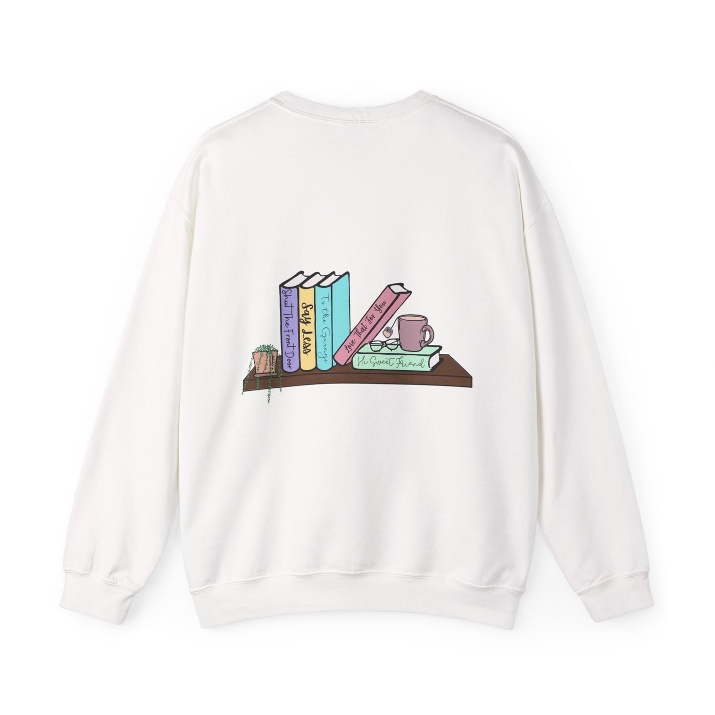 Books & Catchphrases Unisex Heavy Blend™ Crewneck Sweatshirt S-5XL