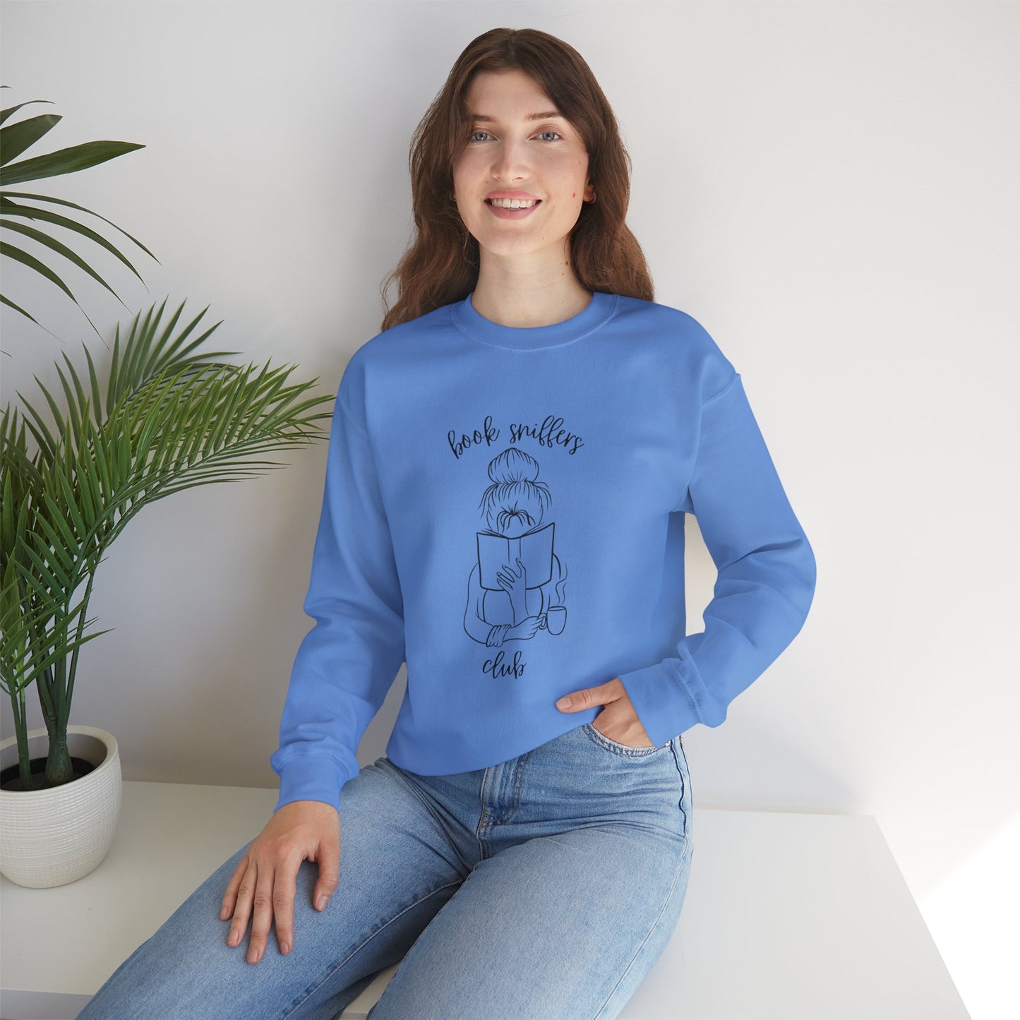 Book Sniffers Club Unisex Heavy Blend™ Crewneck Sweatshirt