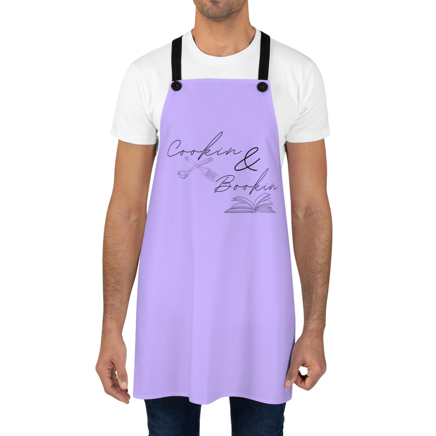 Cookin' & Bookin' Purple Apron