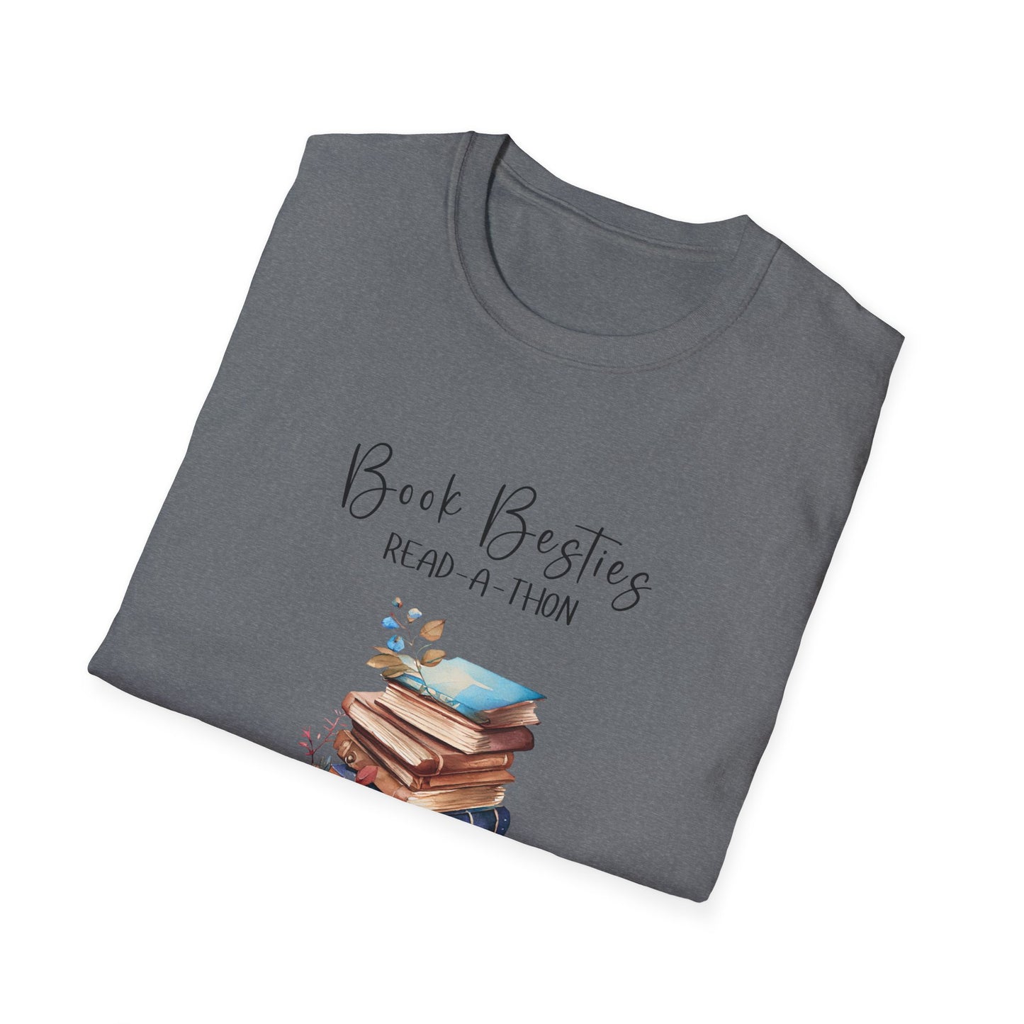 Book Besties Read-A-Thon Softstyle T-Shirt XS-5XL
