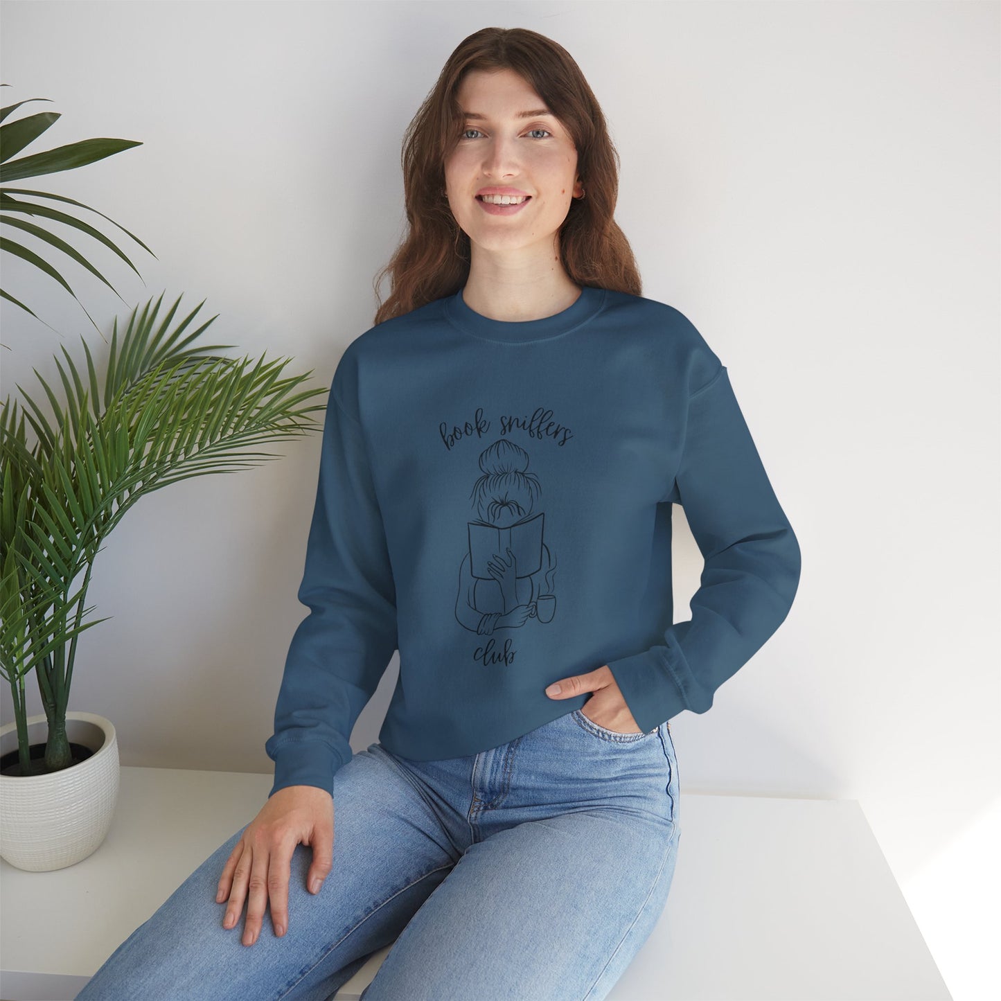 Book Sniffers Club Unisex Heavy Blend™ Crewneck Sweatshirt
