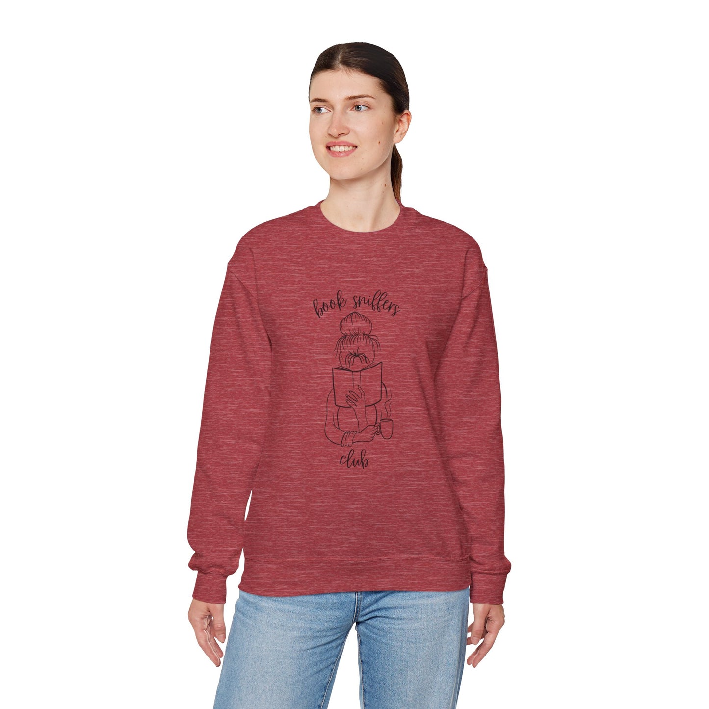 Book Sniffers Club Unisex Heavy Blend™ Crewneck Sweatshirt