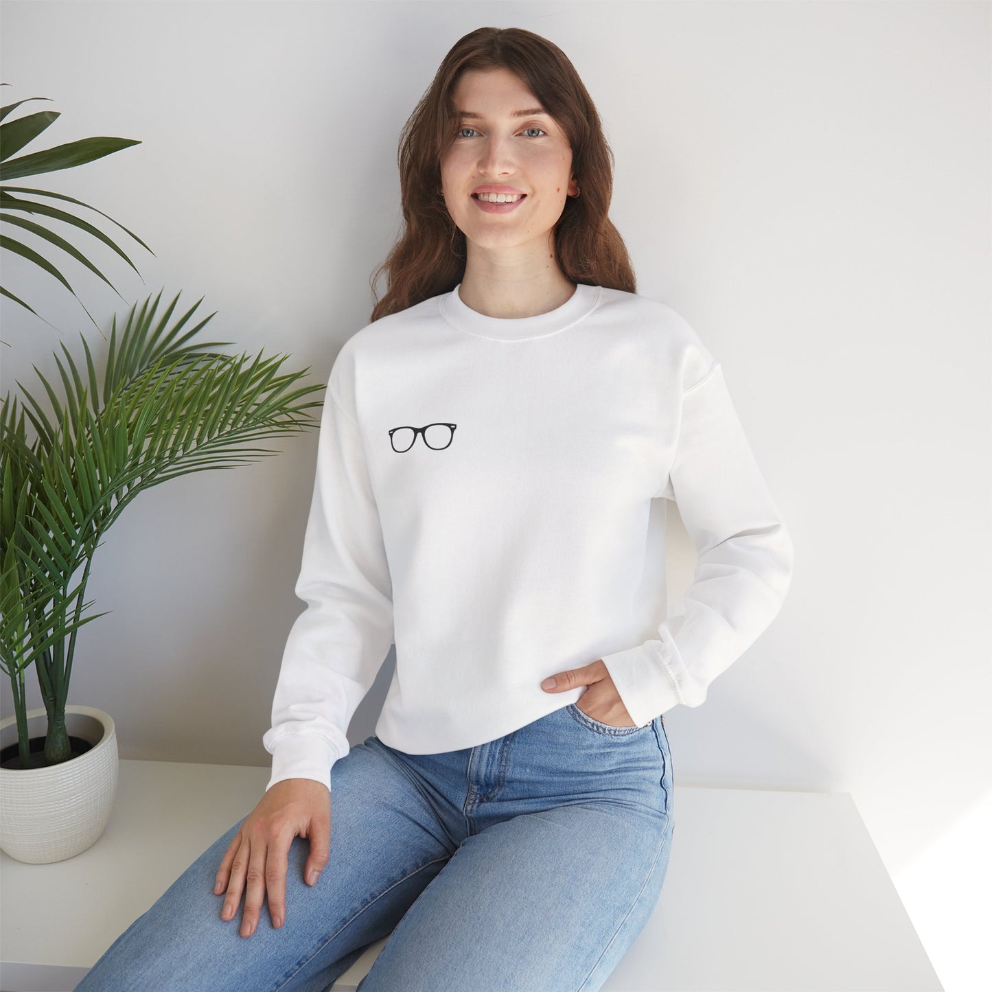 Books & Catchphrases Unisex Heavy Blend™ Crewneck Sweatshirt S-5XL