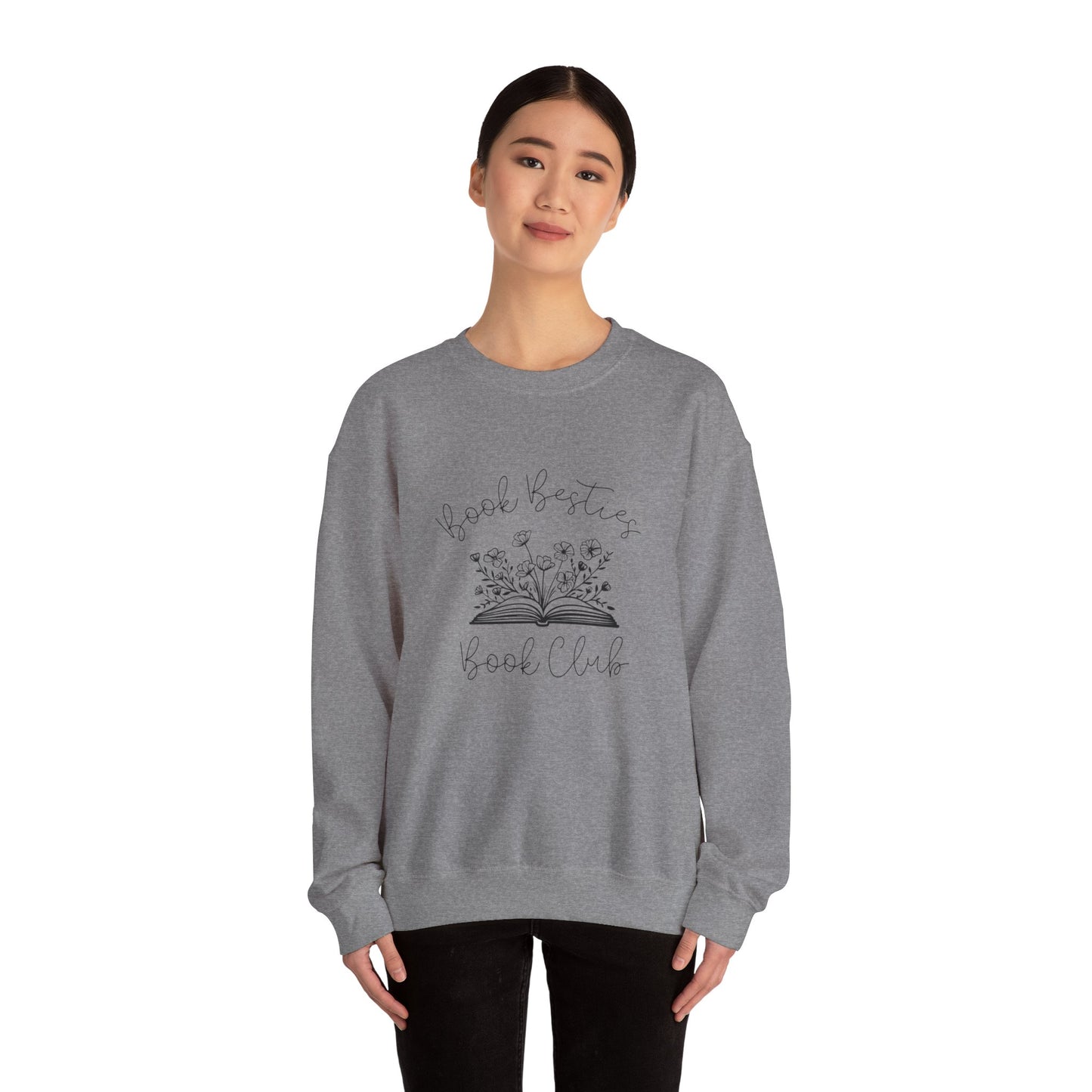Book Besties Book Club Crewneck Sweatshirt S-5XL