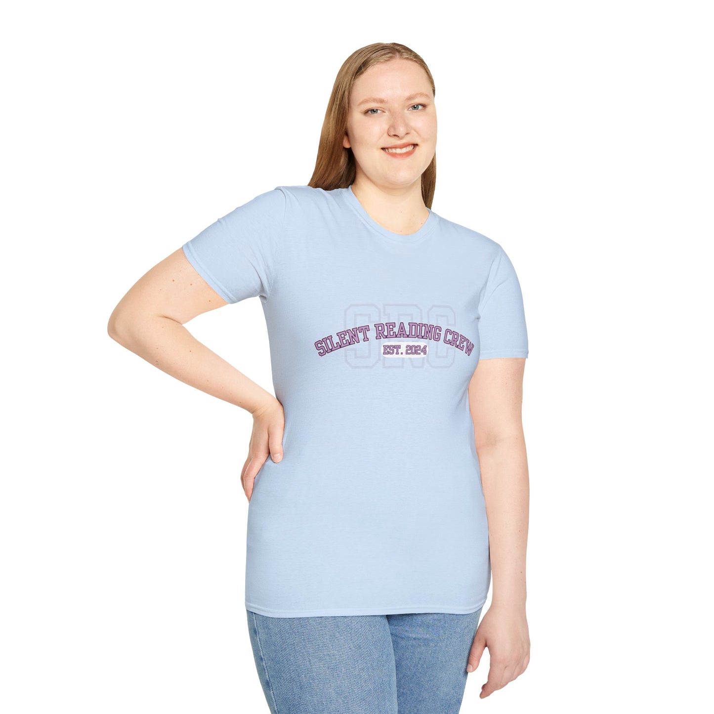 Silent Reading Crew Softstyle T-Shirt XS-5XL