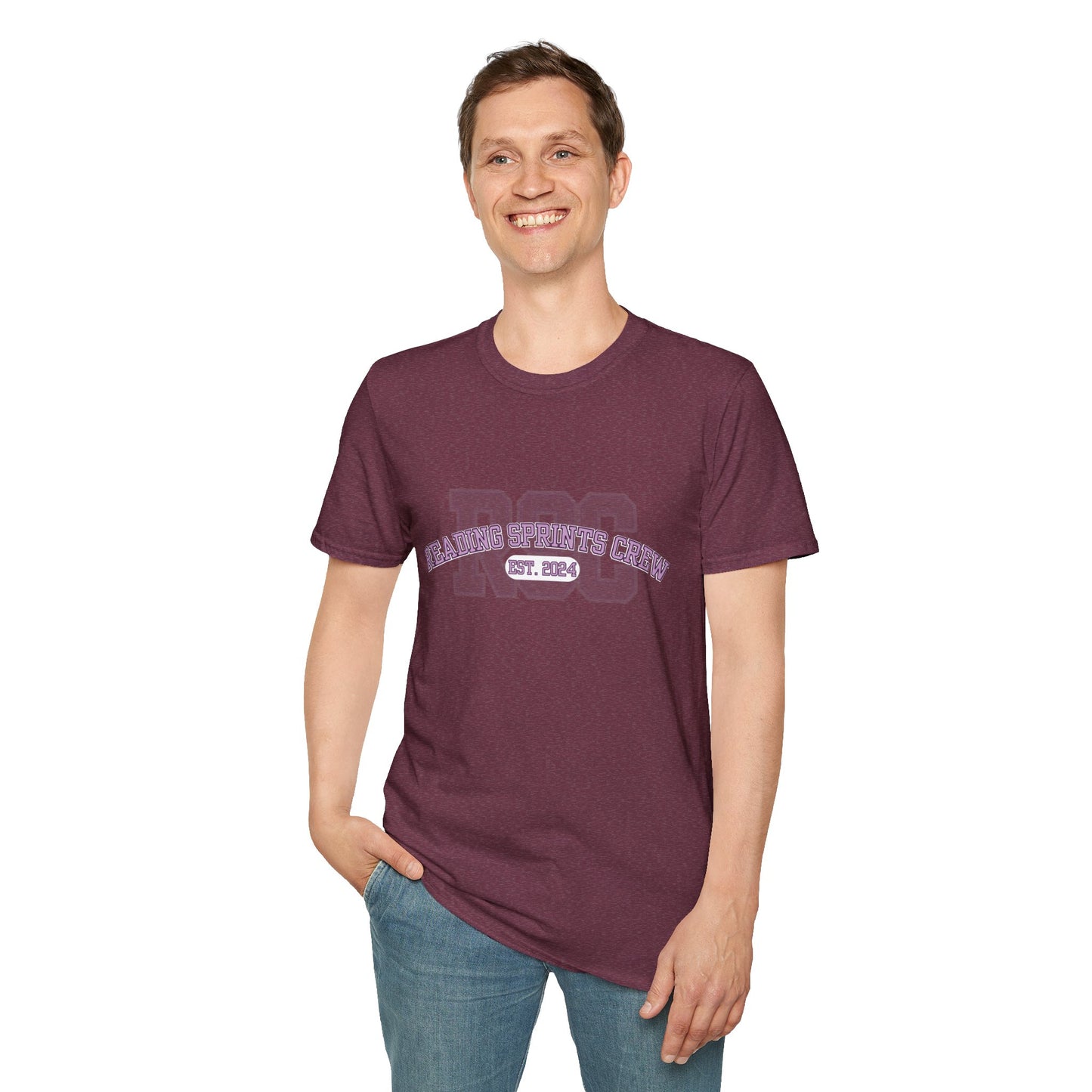 Reading Sprints Crew Softstyle T-Shirt XS-5XL