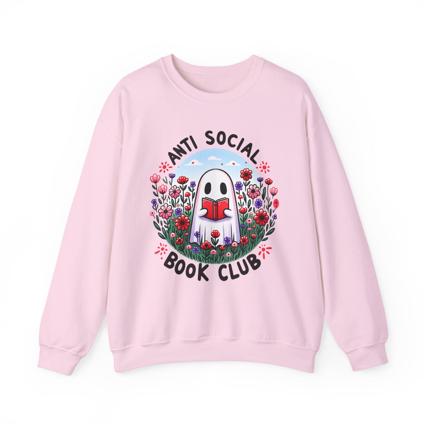 Anti-Social Book Club Crewneck Sweatshirt S-5XL