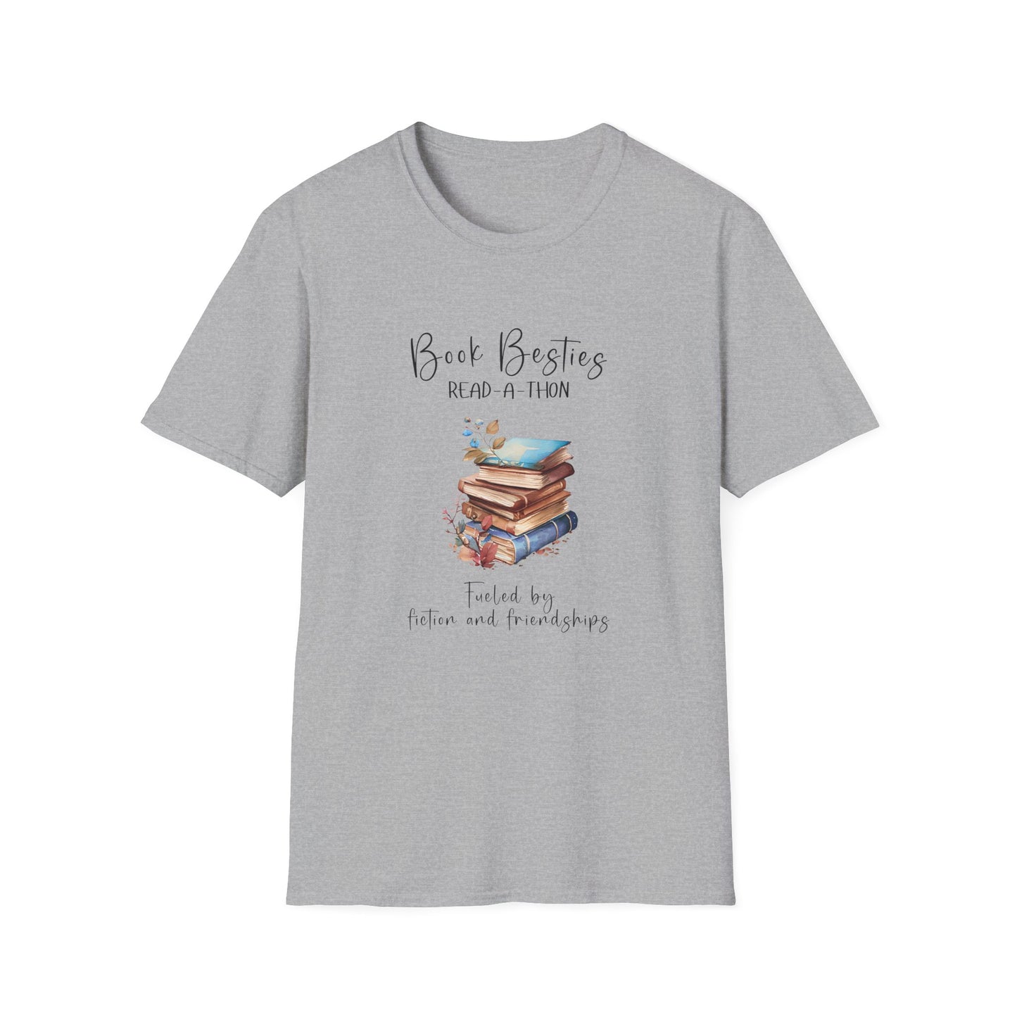 Book Besties Read-A-Thon Softstyle T-Shirt XS-5XL