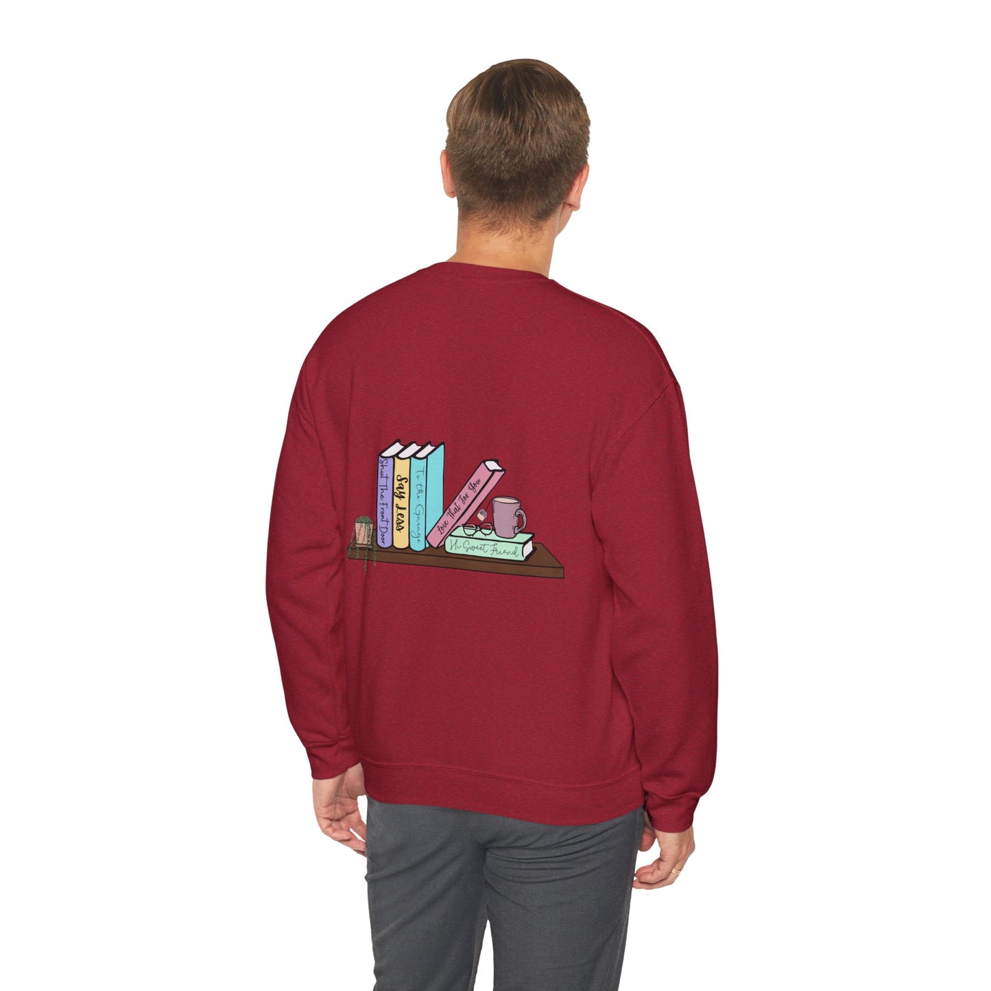 Books & Catchphrases Unisex Heavy Blend™ Crewneck Sweatshirt S-5XL