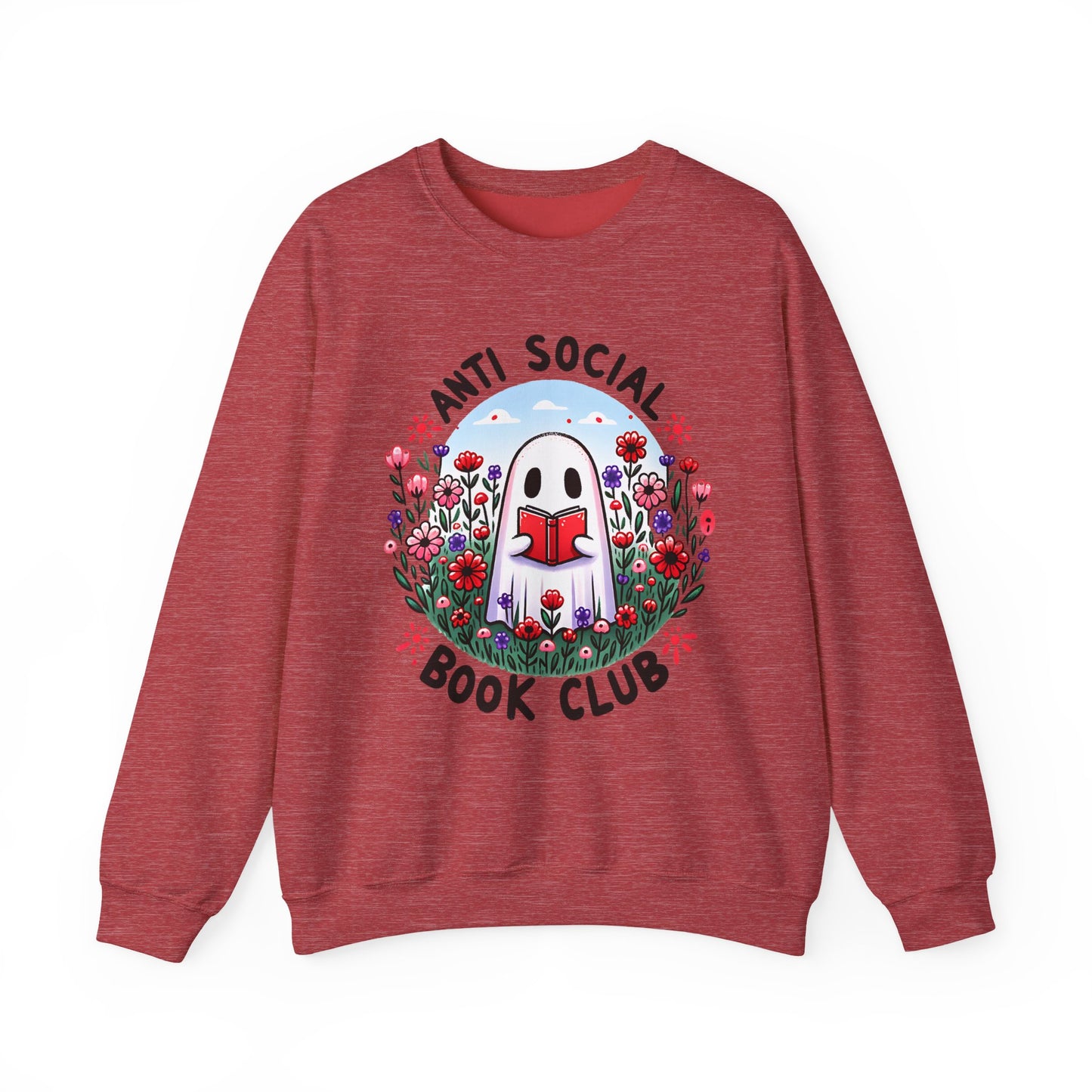 Anti-Social Book Club Crewneck Sweatshirt S-5XL