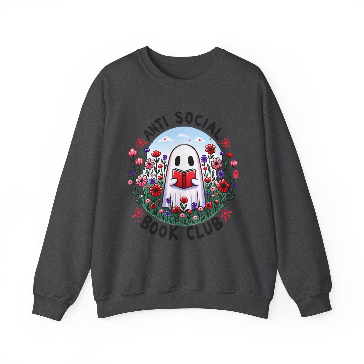 Anti-Social Book Club Crewneck Sweatshirt S-5XL