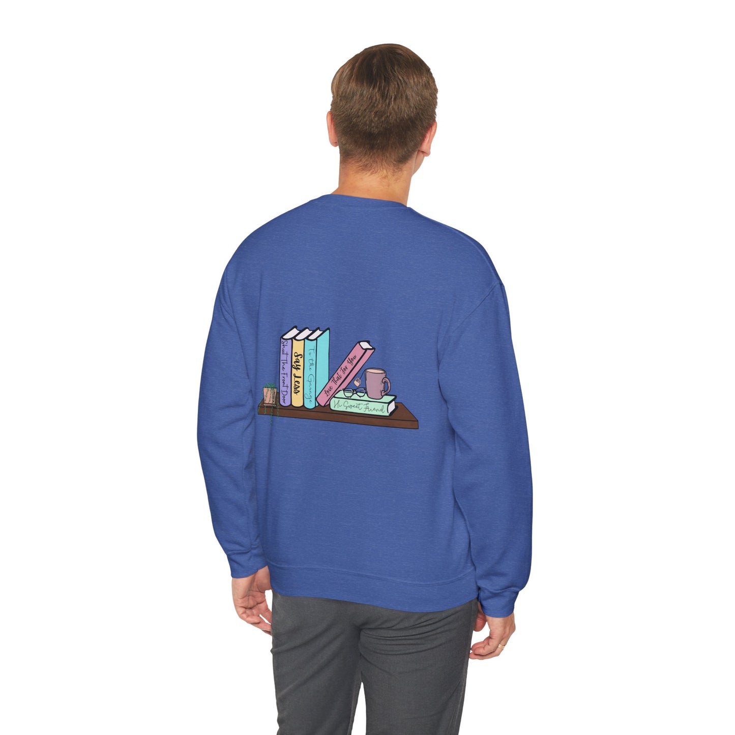 Books & Catchphrases Unisex Heavy Blend™ Crewneck Sweatshirt S-5XL