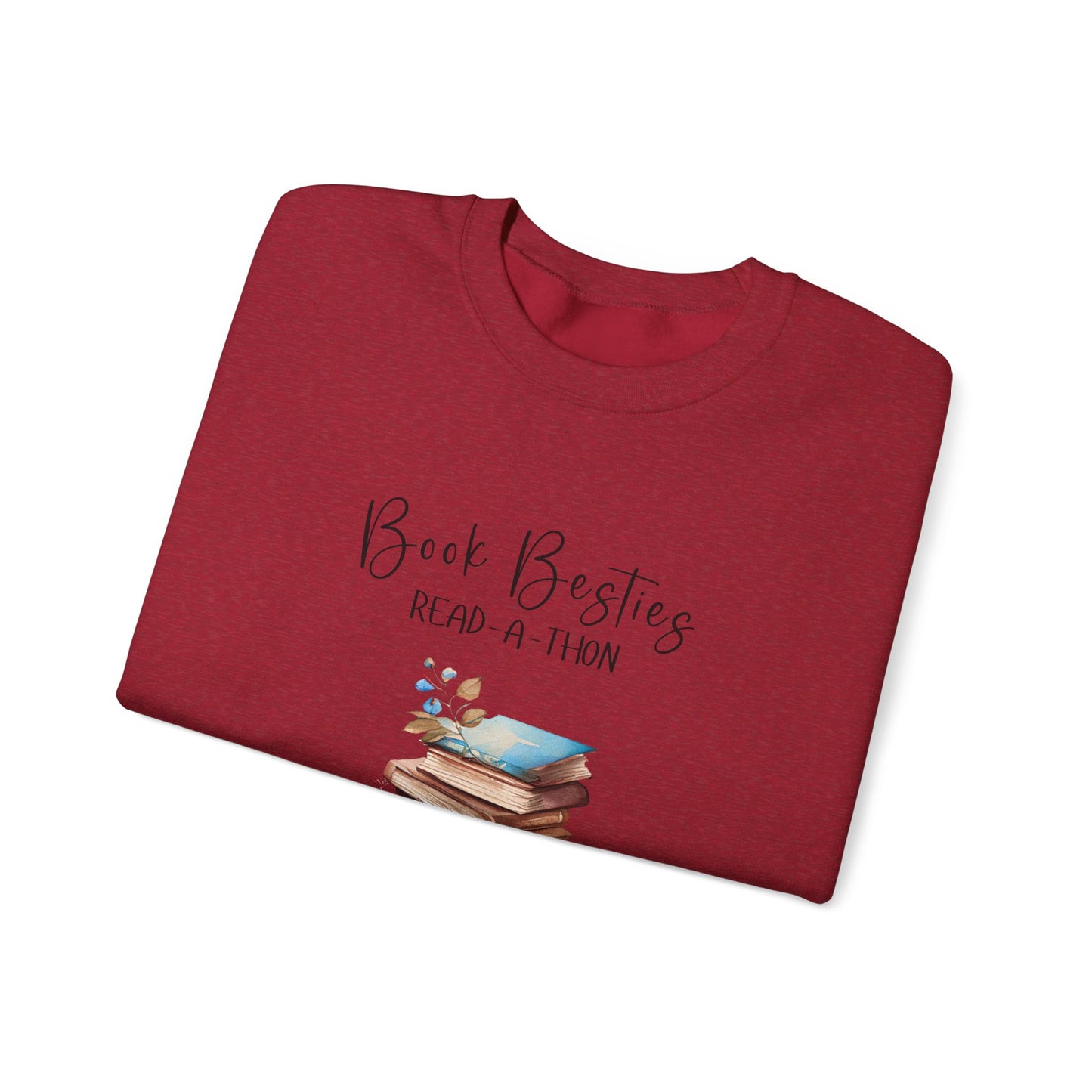 Book Besties Read-A-Thon Crewneck Sweatshirt S-5XL