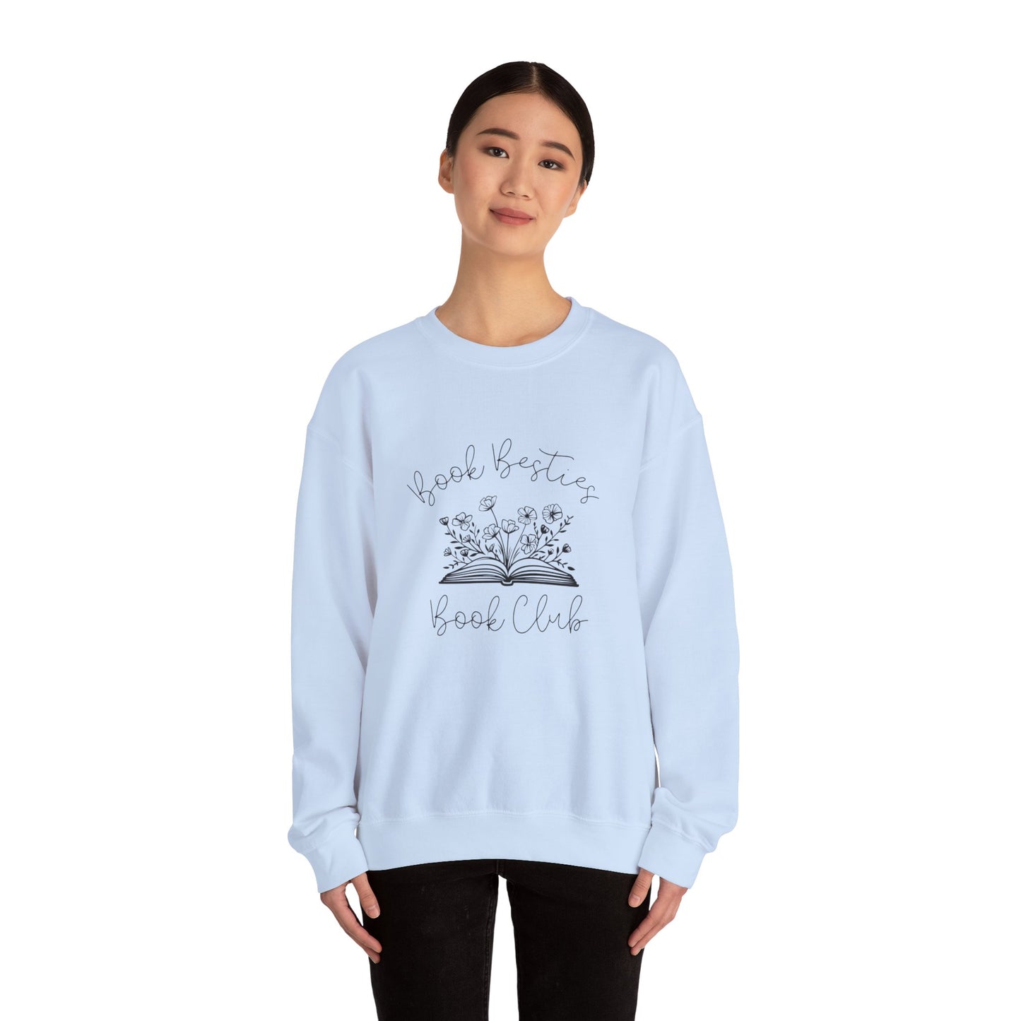 Book Besties Book Club Crewneck Sweatshirt S-5XL