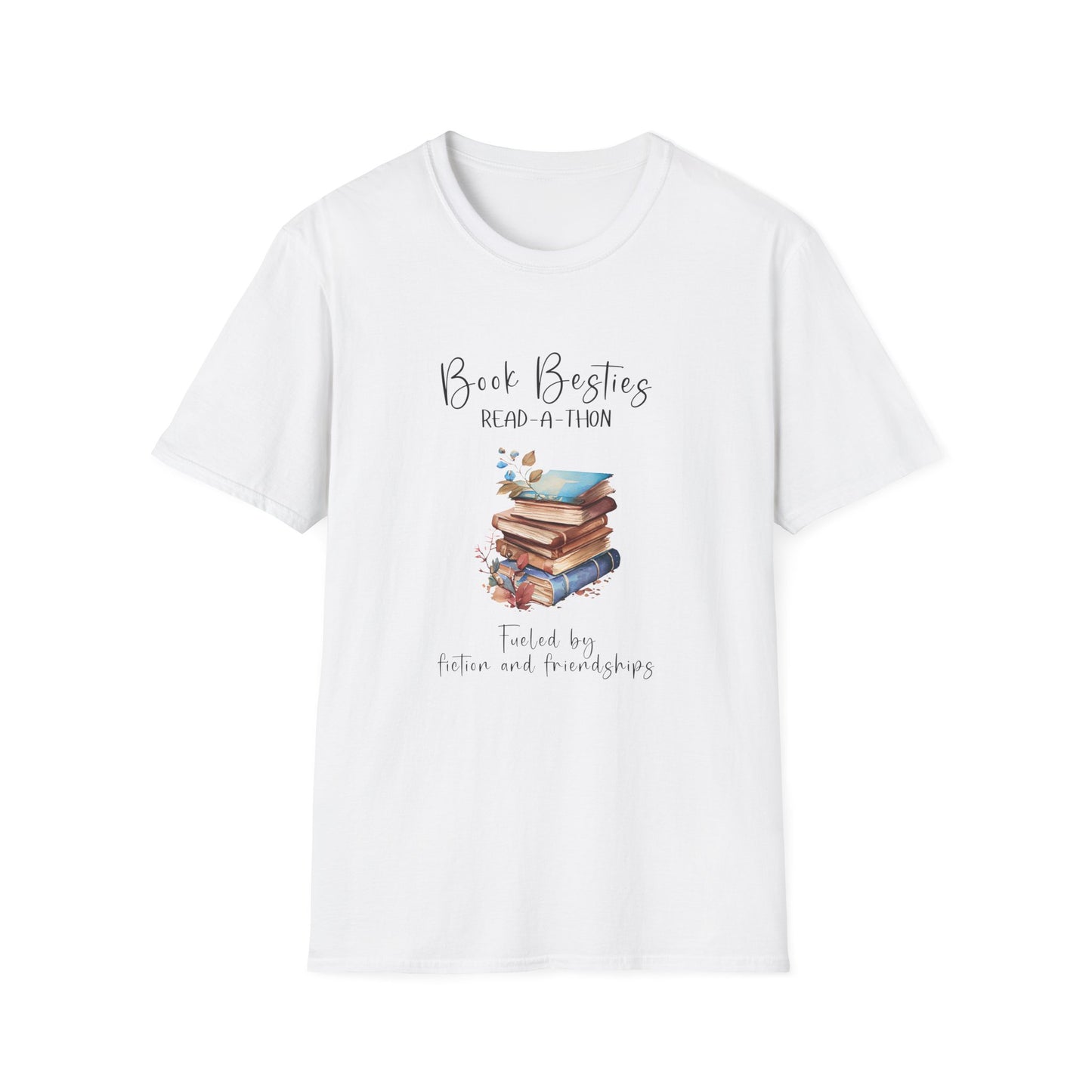 Book Besties Read-A-Thon Softstyle T-Shirt XS-5XL