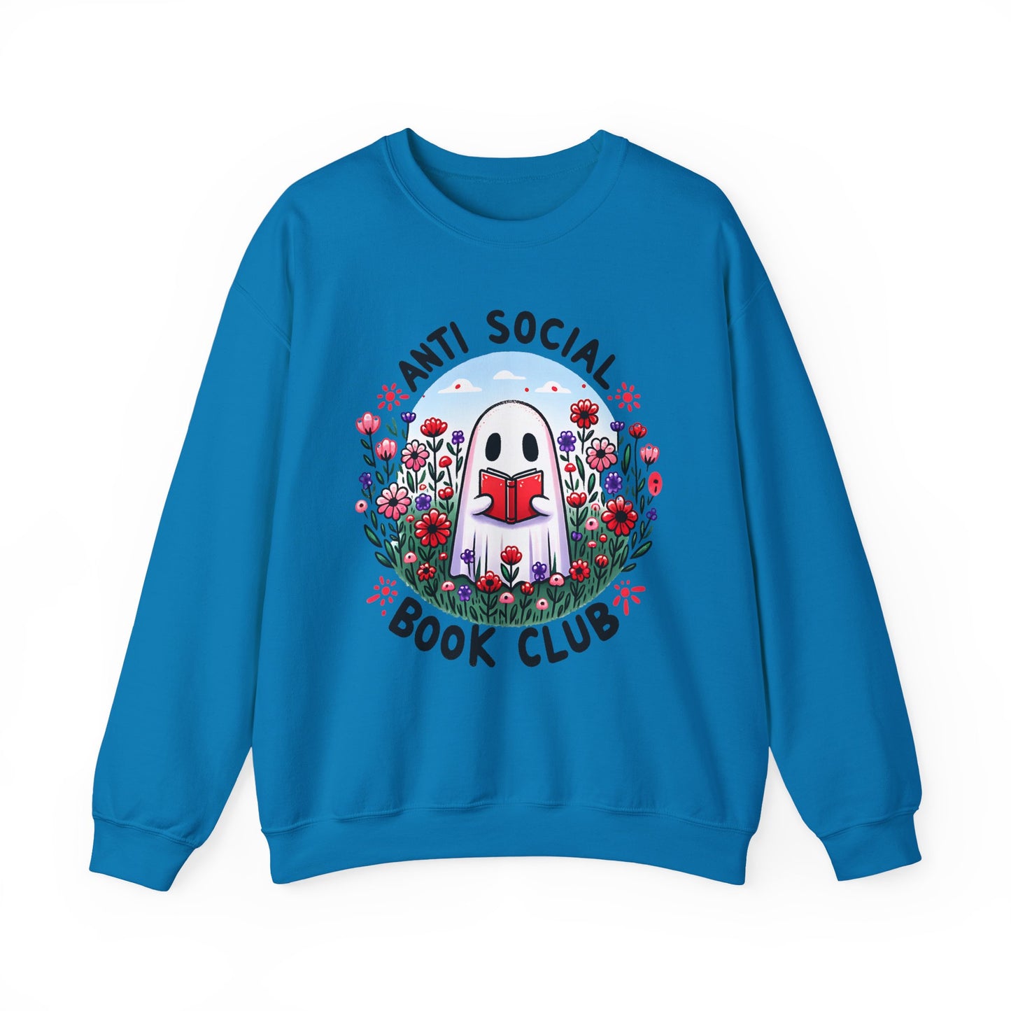 Anti-Social Book Club Crewneck Sweatshirt S-5XL