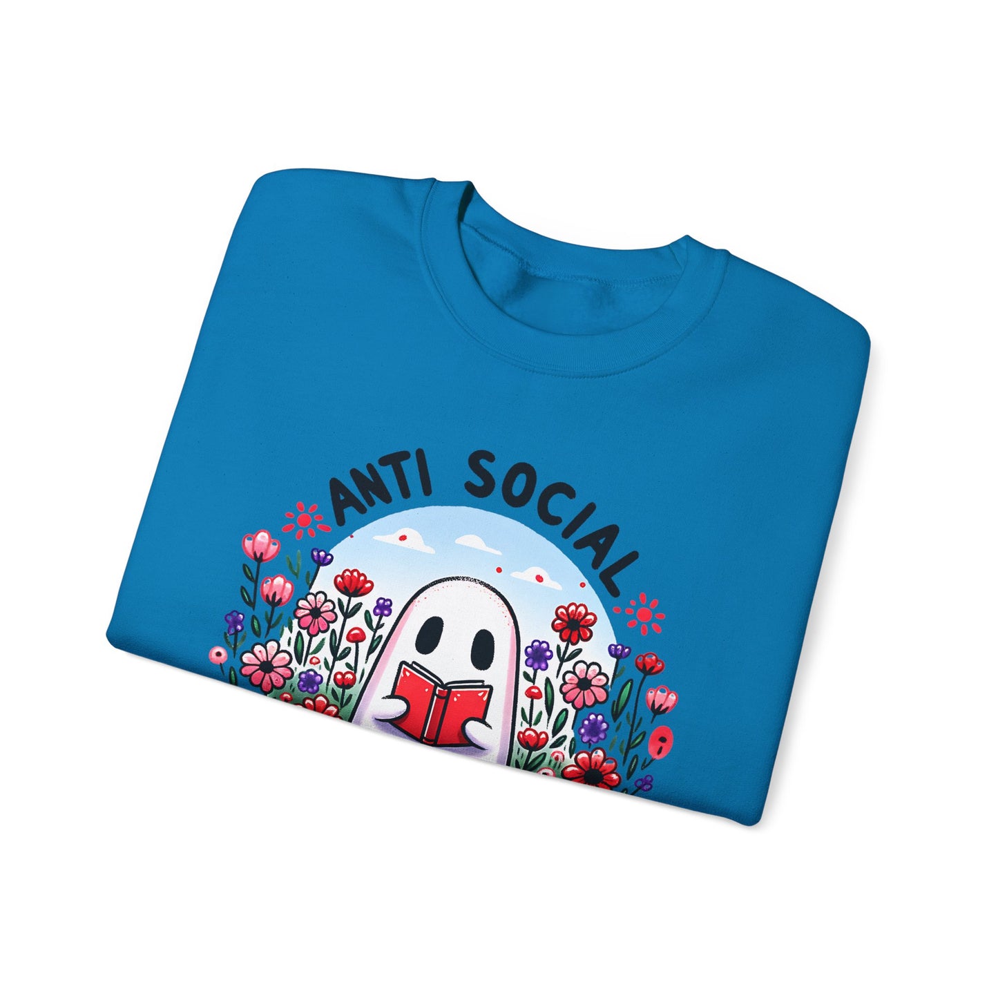 Anti-Social Book Club Crewneck Sweatshirt S-5XL