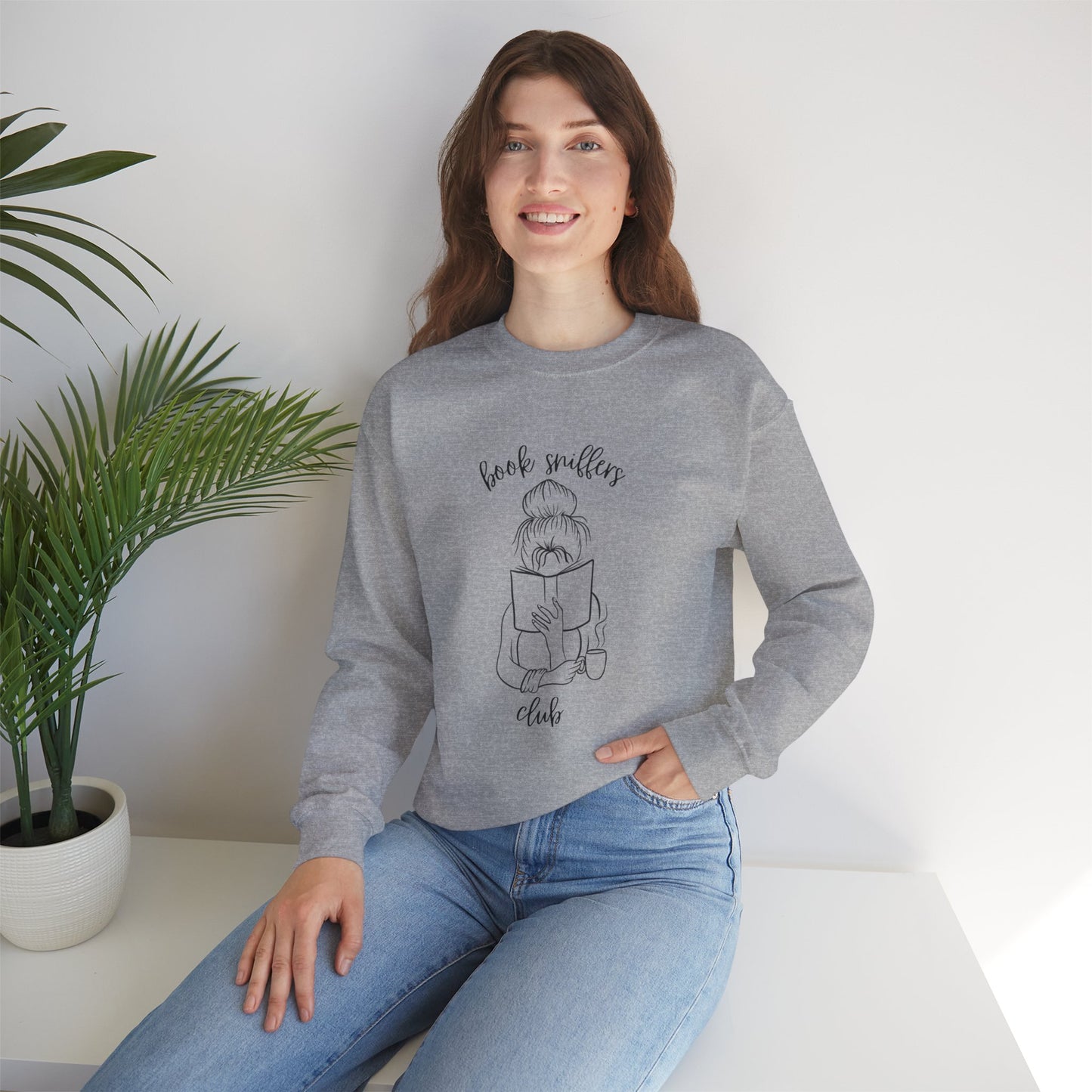 Book Sniffers Club Unisex Heavy Blend™ Crewneck Sweatshirt