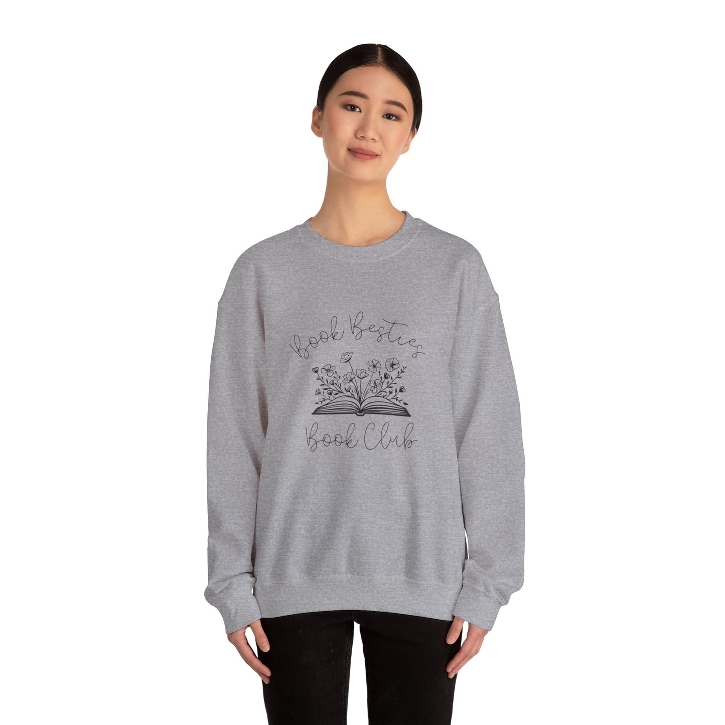 Book Besties Book Club Crewneck Sweatshirt S-5XL