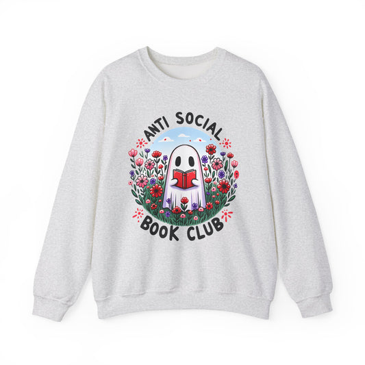 Anti-Social Book Club Crewneck Sweatshirt S-5XL