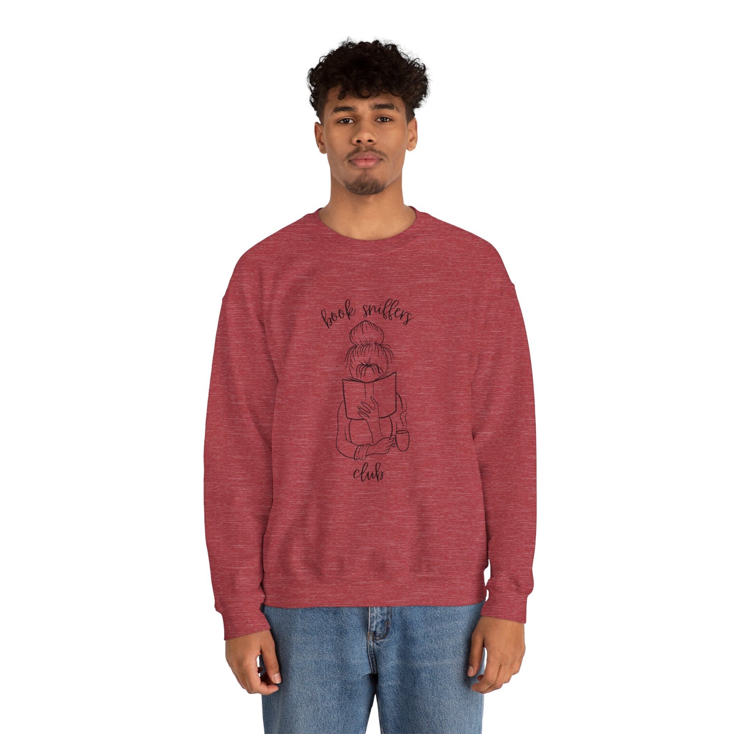 Book Sniffers Club Unisex Heavy Blend™ Crewneck Sweatshirt
